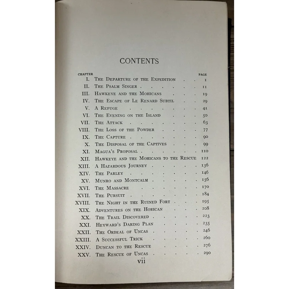 VTG Last‎ of the Mohicans Book Cooper Academy Classics Allyn Bacon 1927
